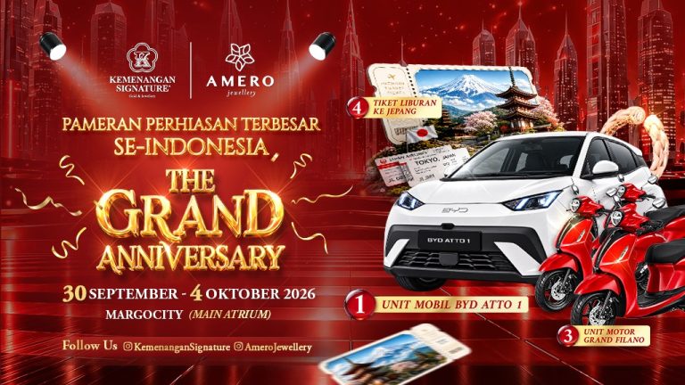 The Grand Anniversary 2026 Hadir di Margo City dengan Deretan Hadiah Spektakuler